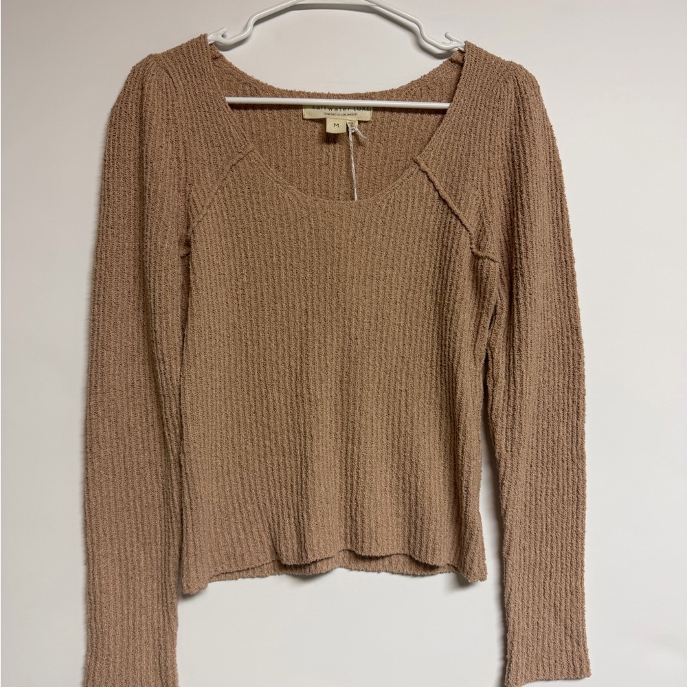 NWT Saltwater LUXE Blush Knit Sweater M